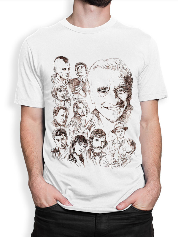 

Футболка мужская Dream Shirts Фильмы Скорсезе белая XL, Фильмы Скорсезе