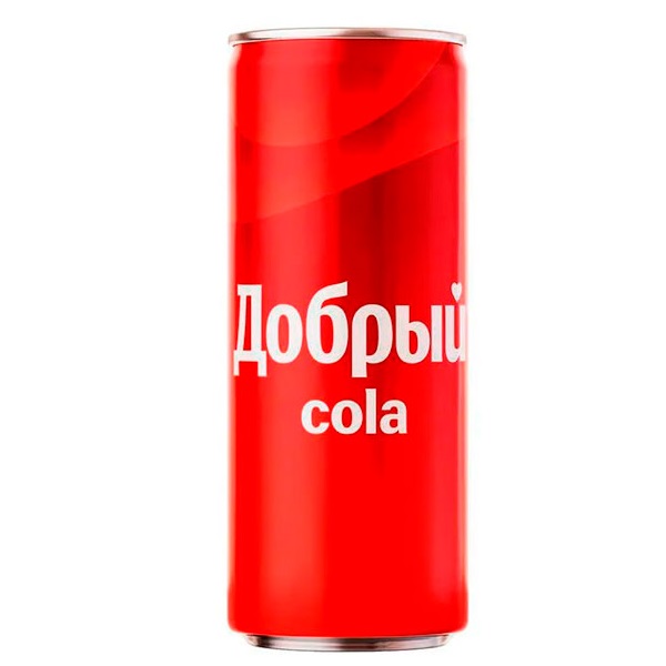 

Газированный напиток Добрый Cola 0,33 л