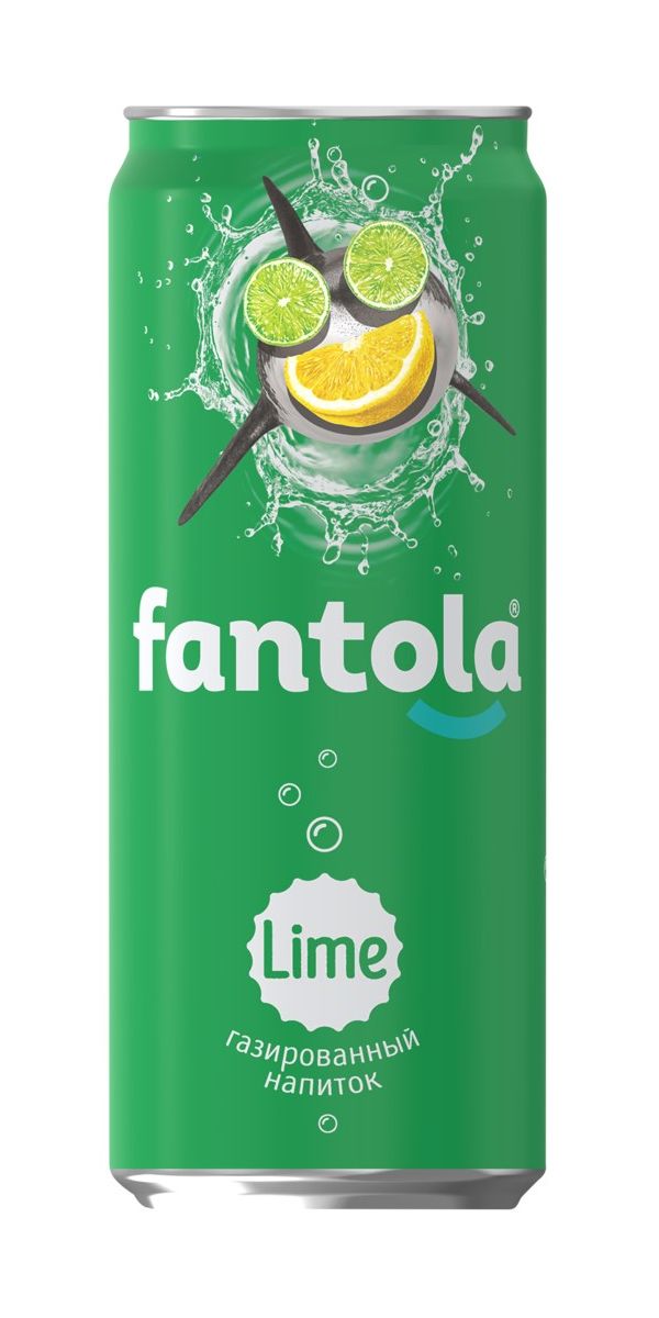 Газированный напиток Fantola Lime 1 л