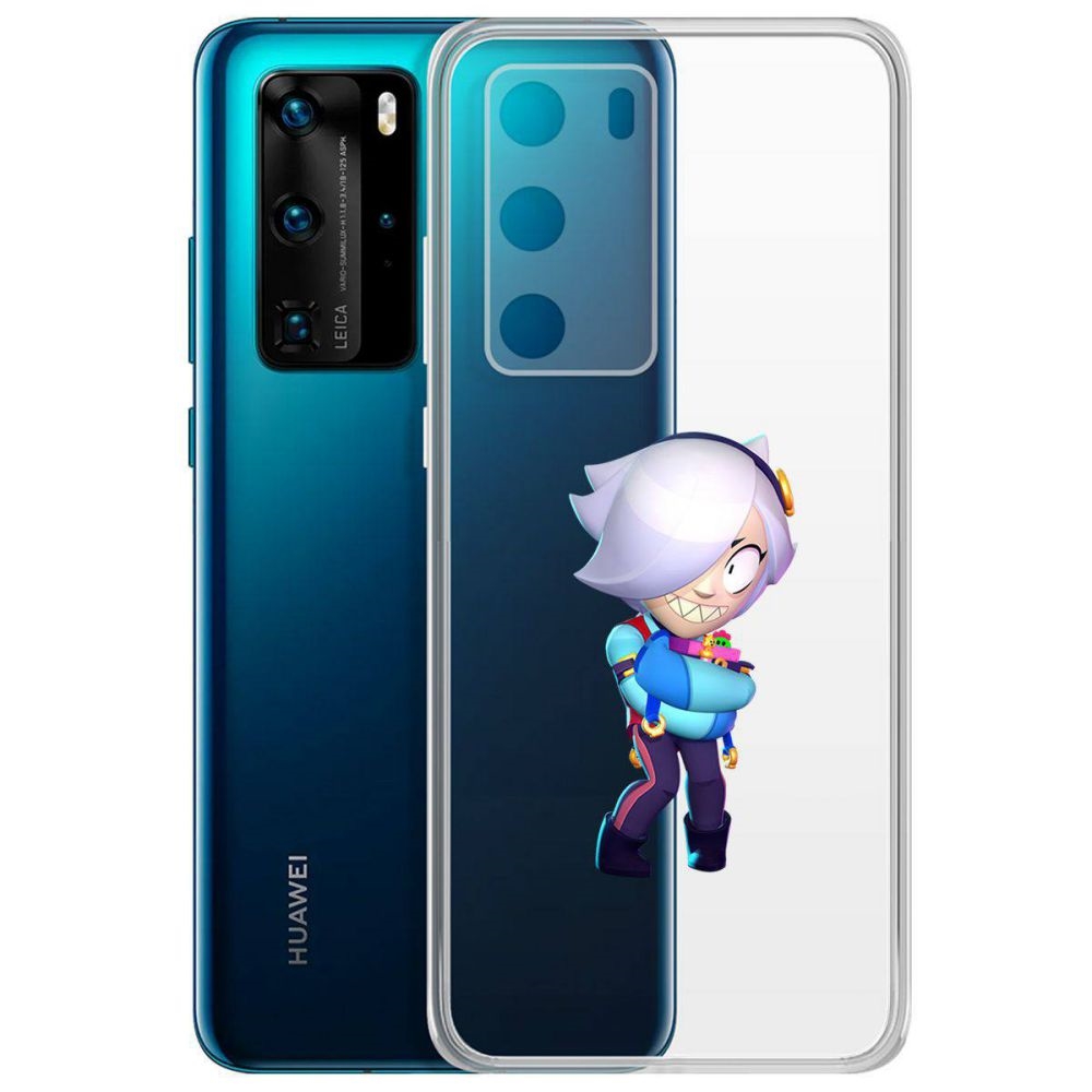 

Чехол-накладка Brawl Stars-Колетт для Huawei P40