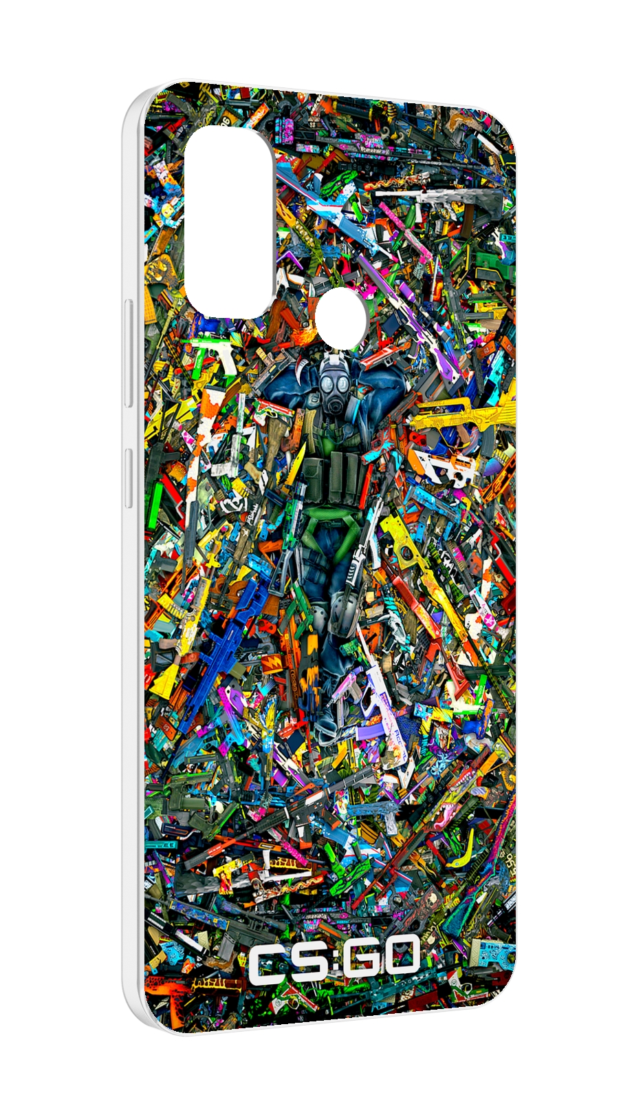 

Чехол MyPads CS GO guns skins мужской для UleFone Note 10P/Note 10, Прозрачный, Tocco