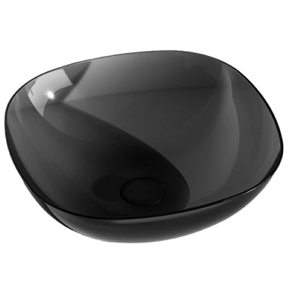 

Раковина Abber Kristall 43х43 AT2806Onyx, Черный