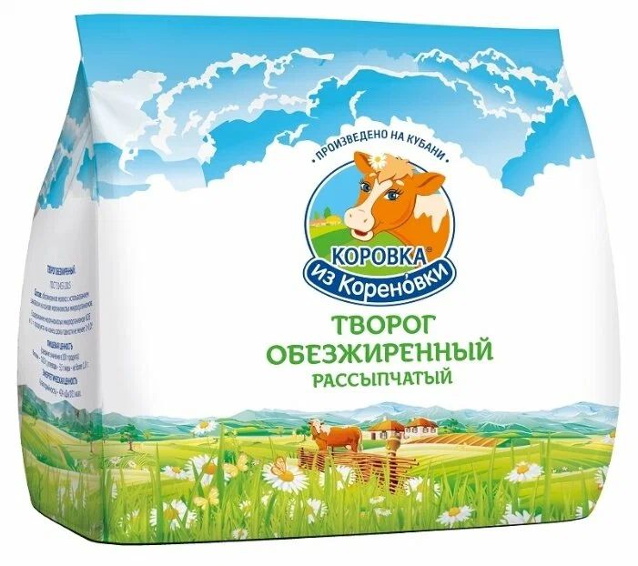 

Творог рассыпчатый Коровка из Кореновки обезжиренный 300 г