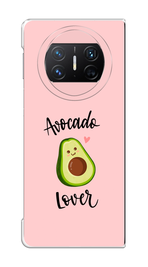 

Чехол на Huawei Mate X3 "Avocado lover", Розовый;зеленый, 6122450-1