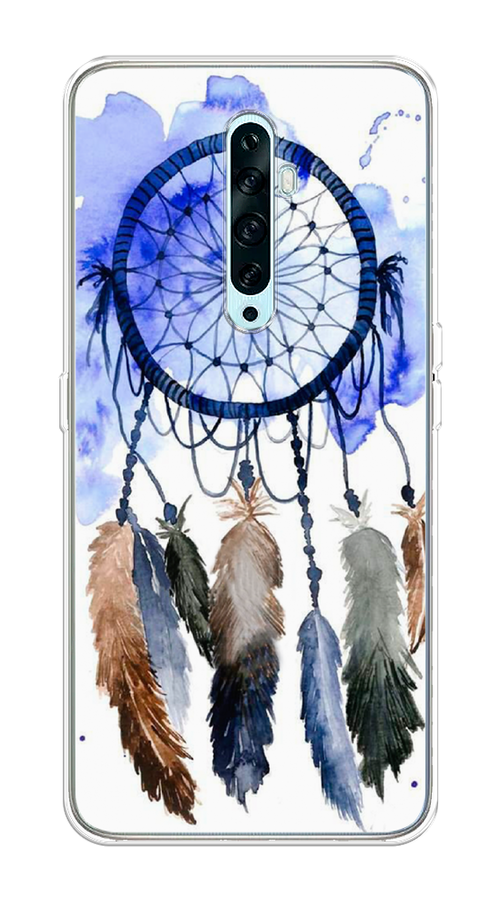 

Чехол на Oppo Reno 2Z "Ловец снов 1", Коричневый;синий, 251850-1