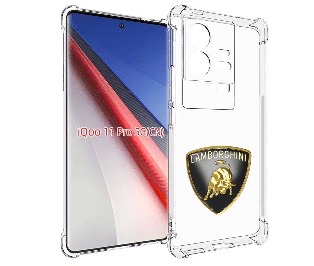

Чехол бампер MyPads ламборгини-lambo-6 мужской для Vivo iQOO 11 ..., Прозрачный, Tocco