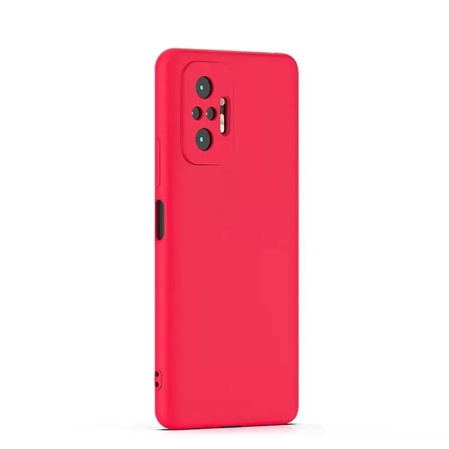 Силиконовый чехол для Xiaomi Redmi Note 10S/Poco M5s, красный