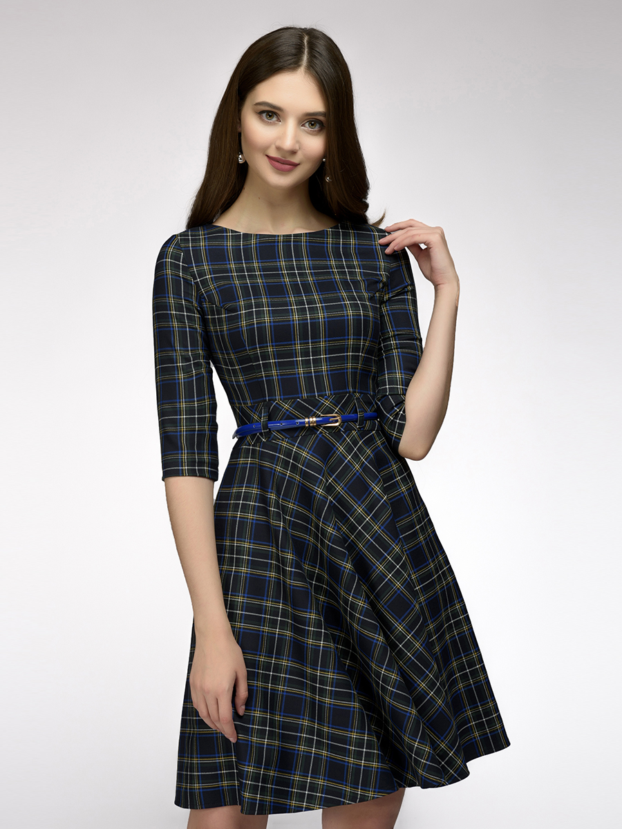 фото Платье женское 1001dress dm00928 синее 42 ru