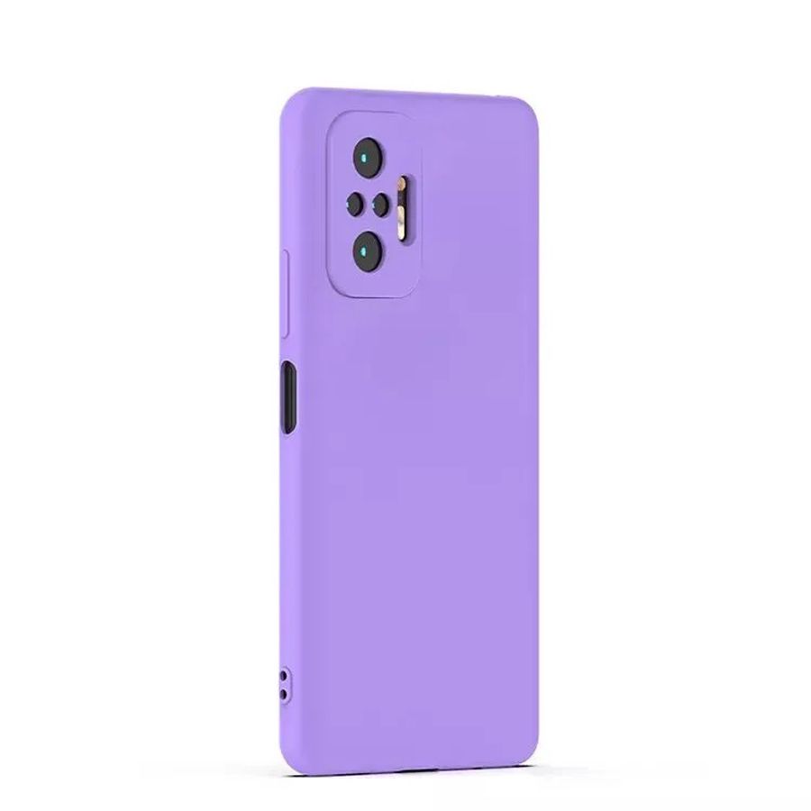 Силиконовый чехол для Xiaomi Redmi Note 10S/Poco M5s, лавандовый