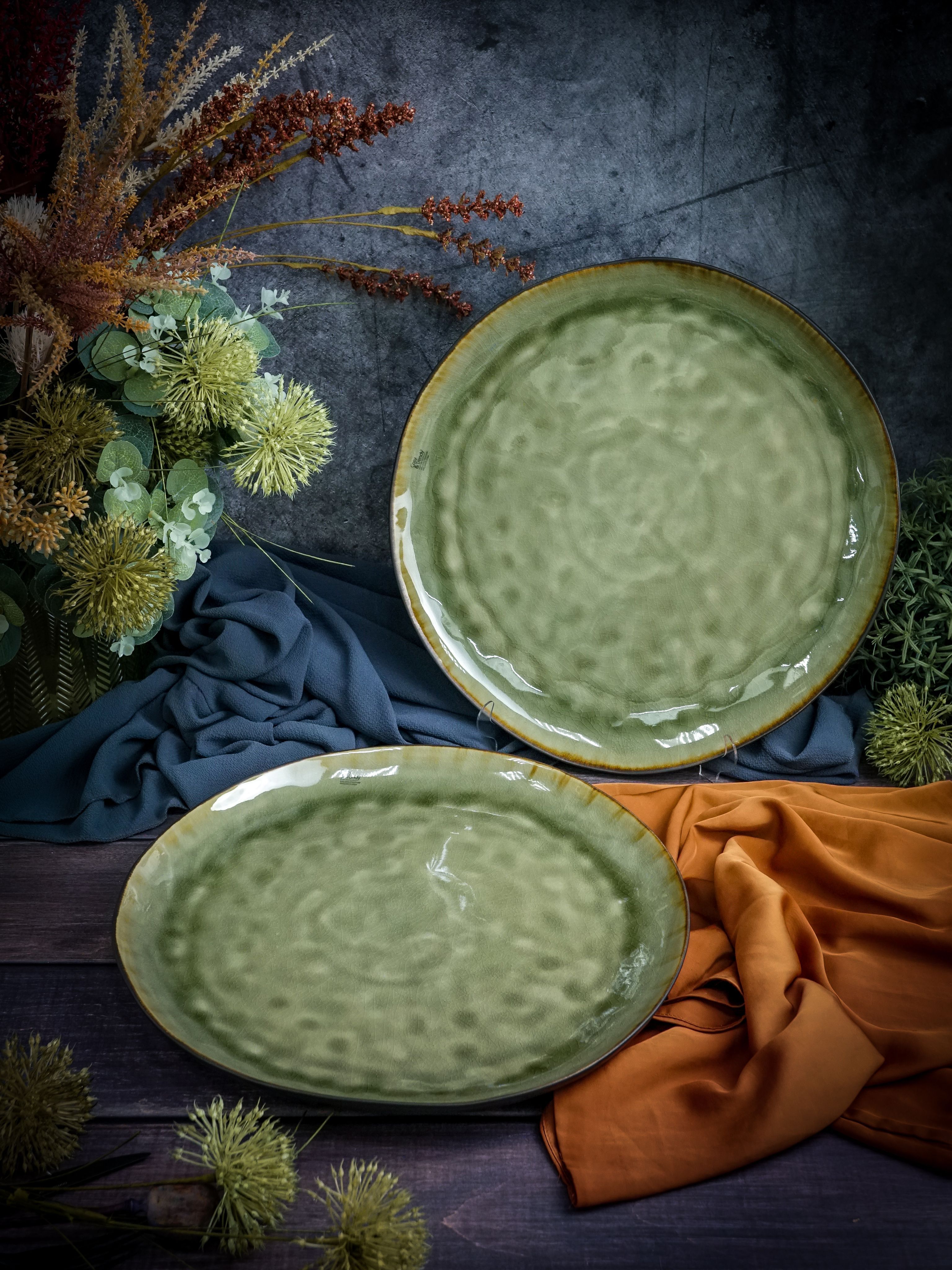 

Набор обеденных тарелок Cosy & Trendy Mossa, 33 см., 2 шт., керамика, 9787110