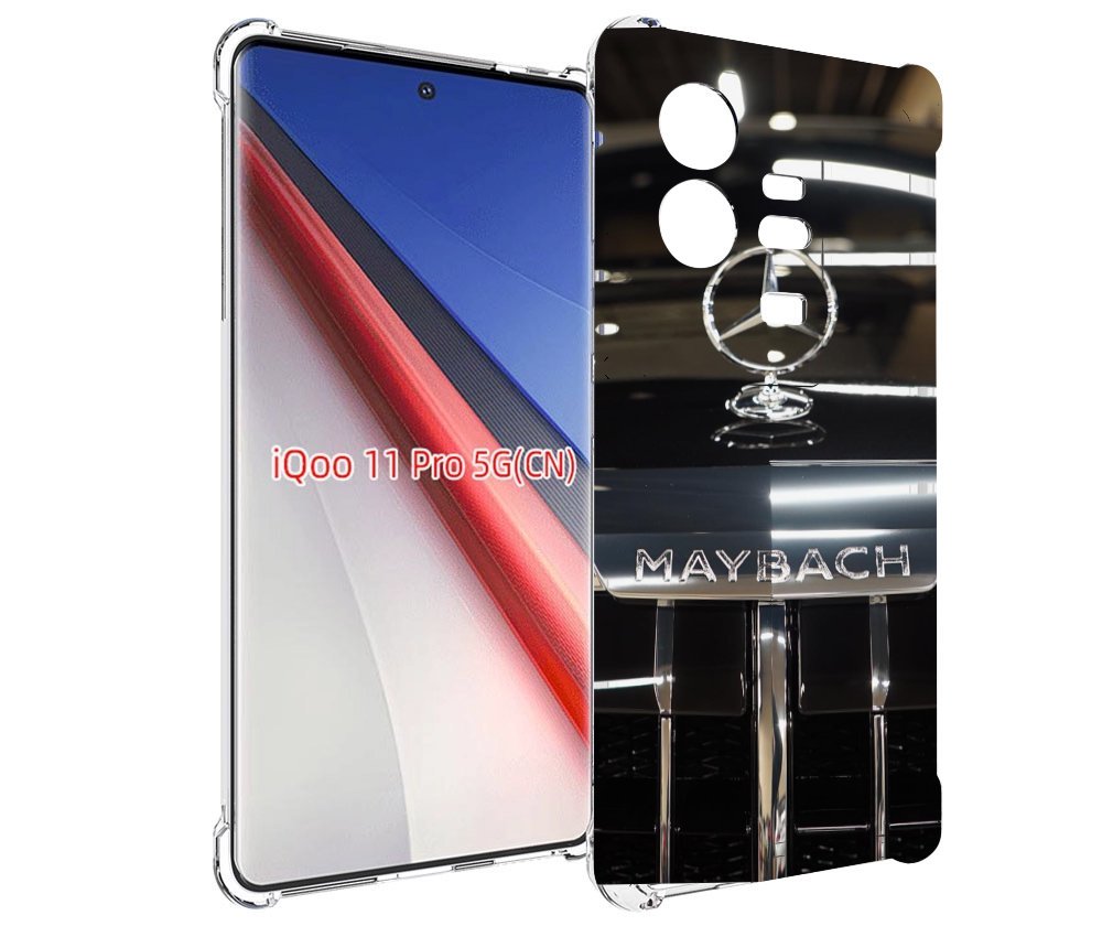 

Чехол бампер MyPads маибах-maybach-2 для Vivo iQOO 11 Pro проти..., Прозрачный, Tocco