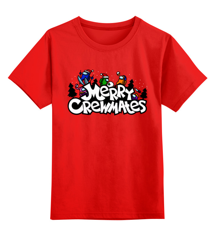 

Футболка детская Printio Merry crewmates цв. красный р. 152, Merry crewmates