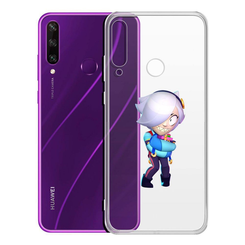 

Чехол-накладка Brawl Stars-Колетт для Huawei Y6p, Прозрачный