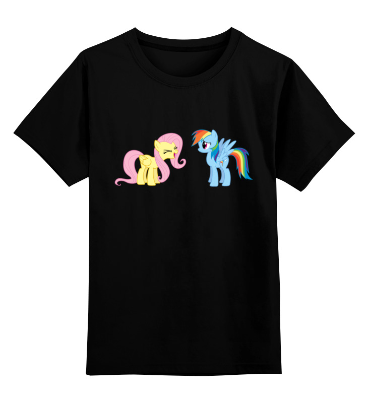 

Футболка детская Printio My little pony yay 23 цв. черный р. 152, My little pony yay 23