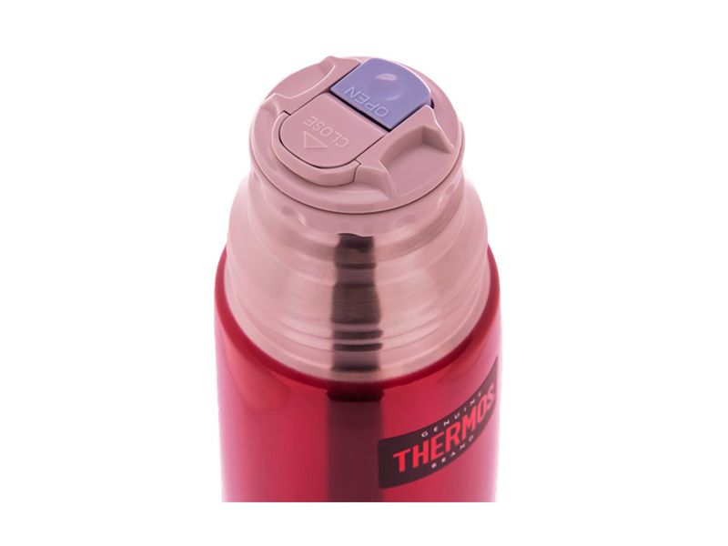 

Термос для напитков THERMOS FBB-500 0.5L, нержавеющая сталь, клапан, крышка-чашка, Красный, 386175