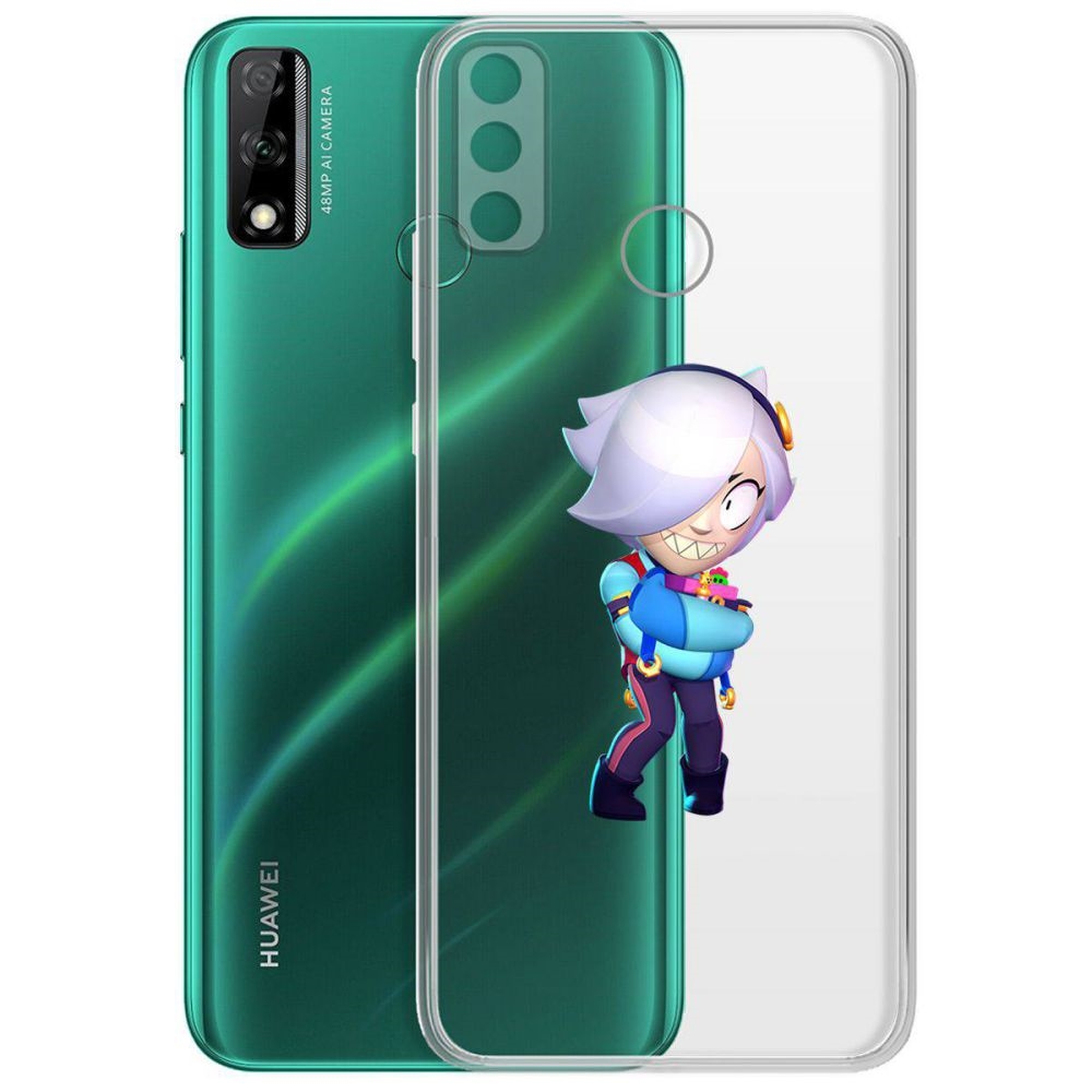 

Чехол-накладка Brawl Stars-Колетт для Huawei Y8s, Прозрачный