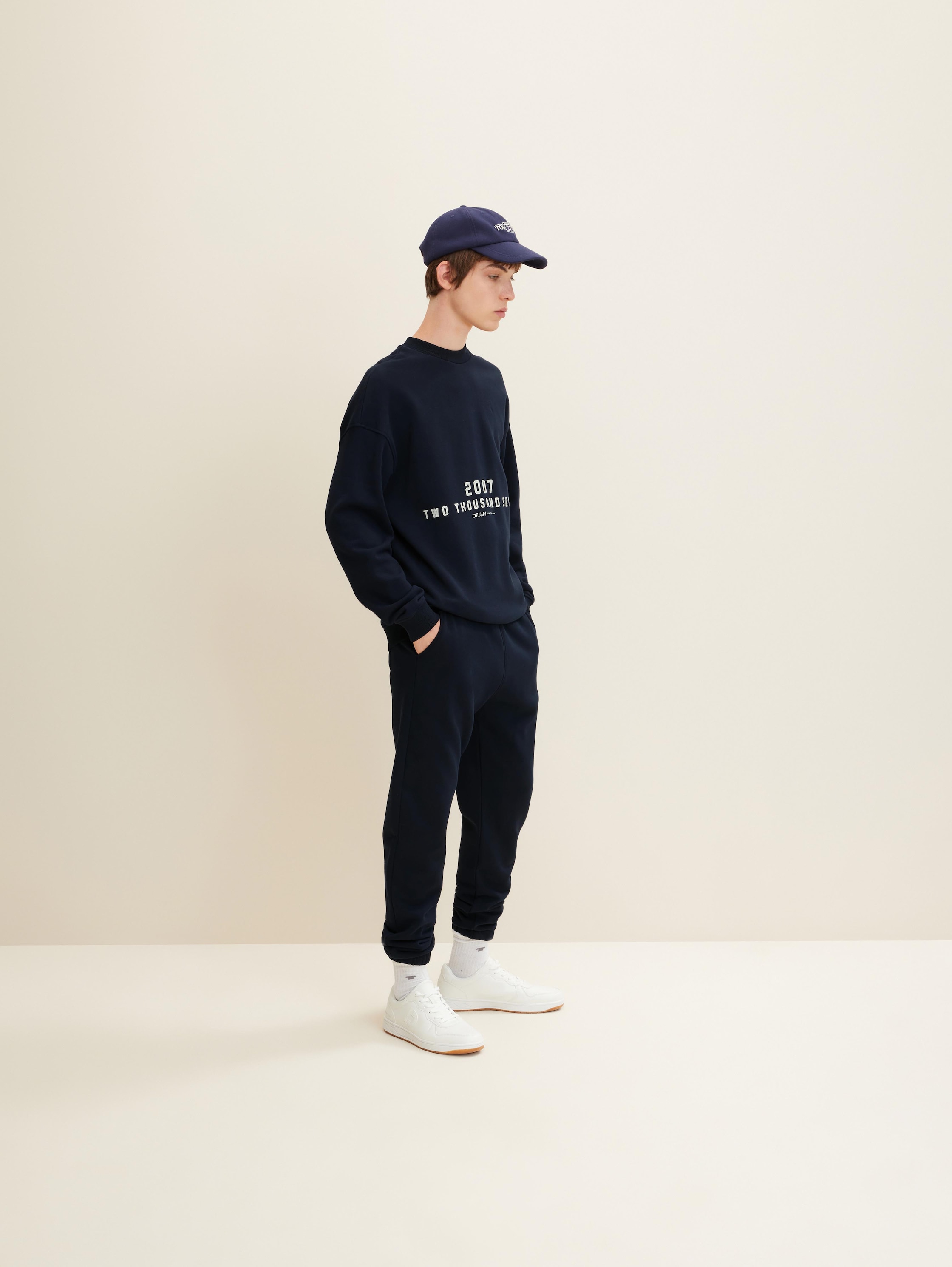 

Брюки мужские TOM TAILOR 1032789 синие XL, 1032789