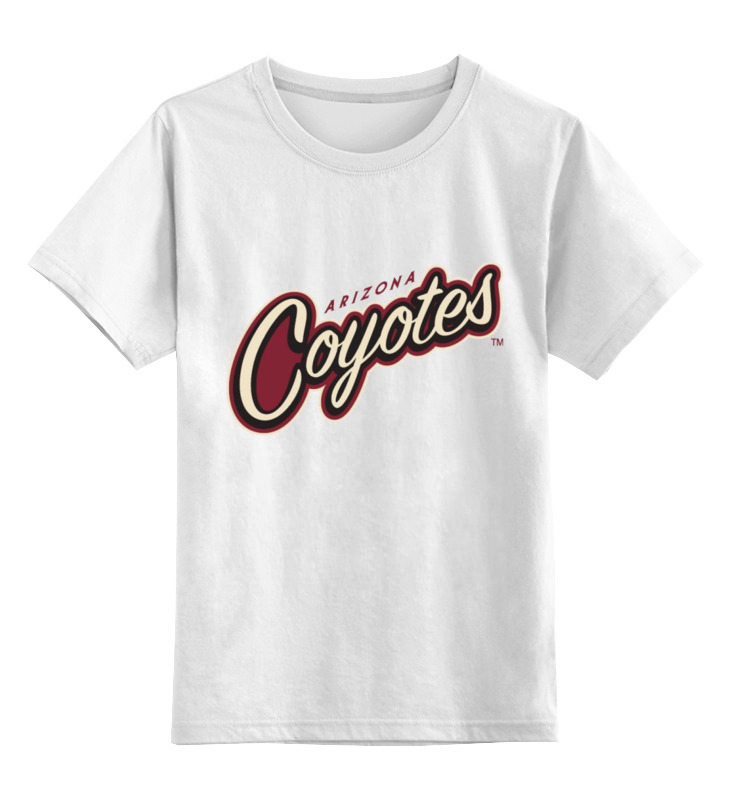 

Футболка детская Printio Arizona coyotes цв. белый р. 152, Arizona coyotes