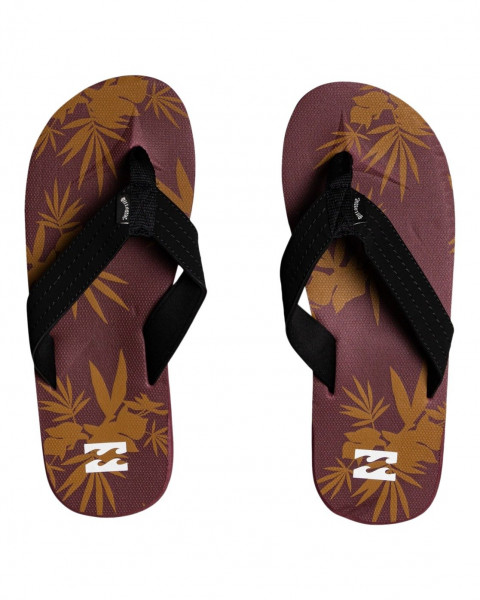

Вьетнамки мужские Billabong W5FF29-BIP1 бордовые 40.5 RU