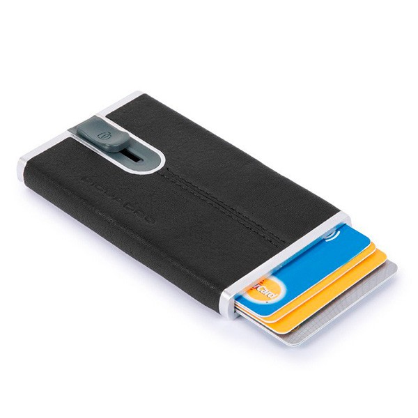 

Кредитница мужская Piquadro PP4825B3R черная, Черный, PP4825B3R