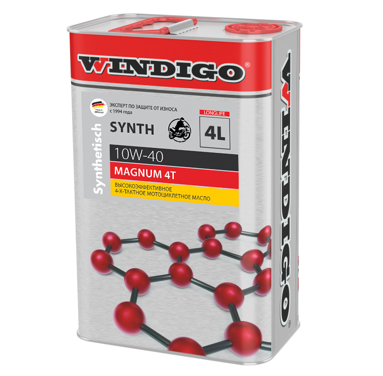 WINDIGO WINDIGO MAGNUM 4T SYNTH 10W-40 (4 литра)