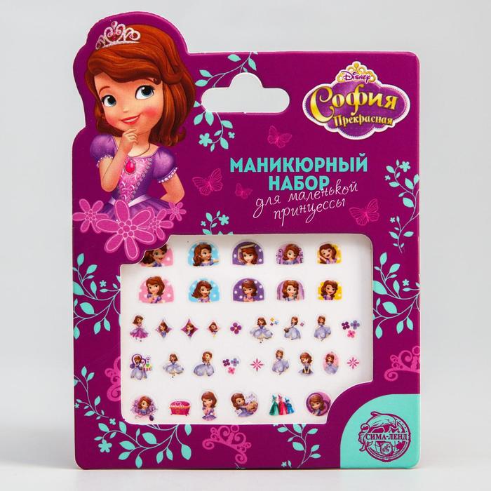 

Наклейки для ногтей Disney София Прекрасная, Разноцветный