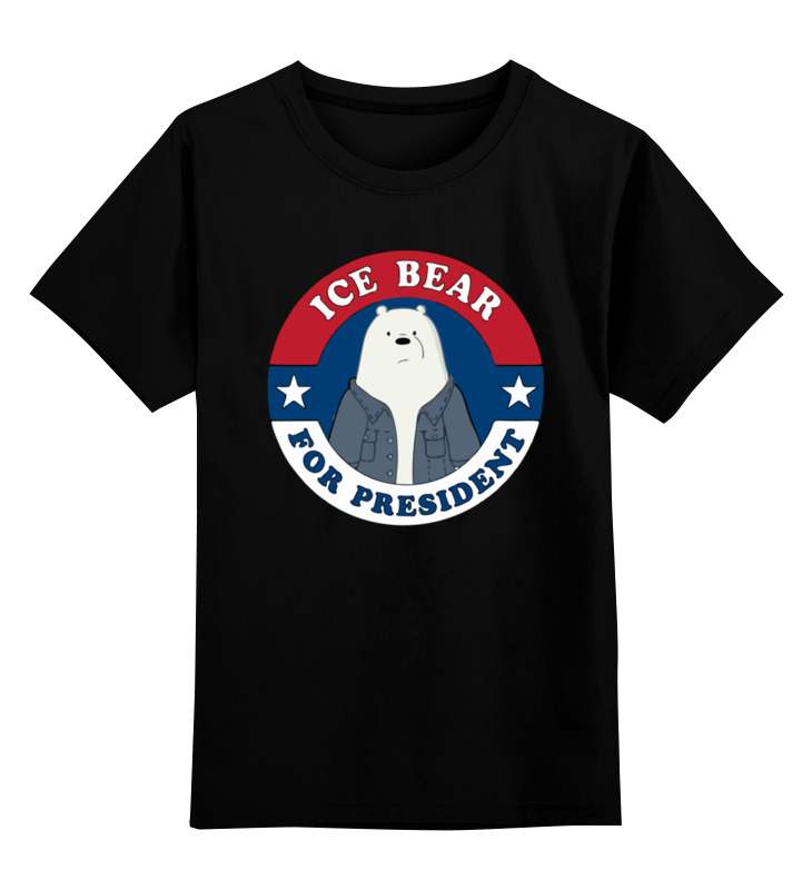 

Футболка детская Printio Ice bear цв. черный р. 152, Ice bear