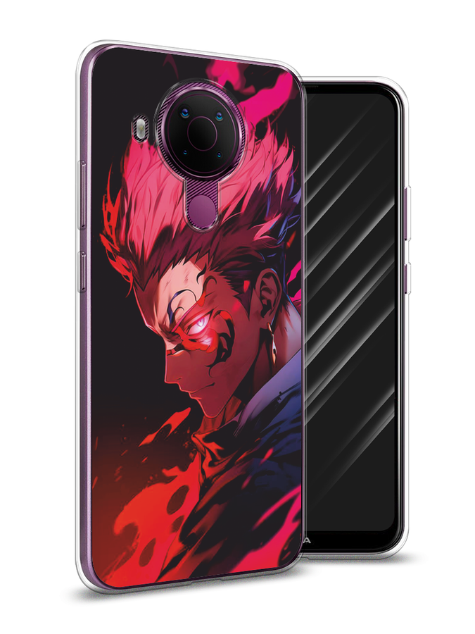 

Чехол Awog на Nokia 5.4 "Взгляд Сукуны", Розовый;красный;черный, 123650-1