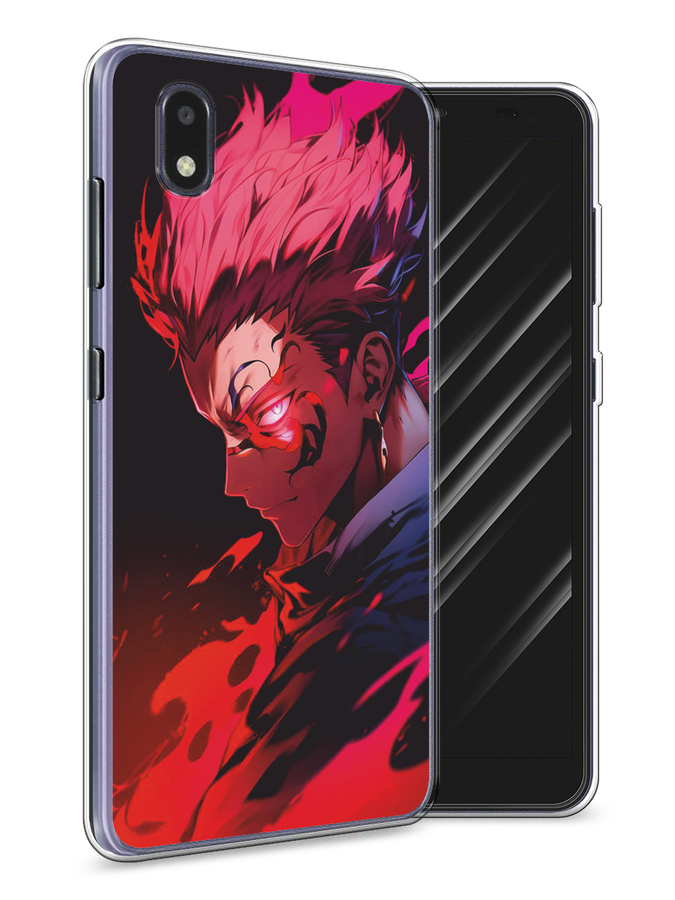 

Чехол Awog на ZTE Blade A3 (2020) "Взгляд Сукуны", Розовый;красный;черный, 133650-1
