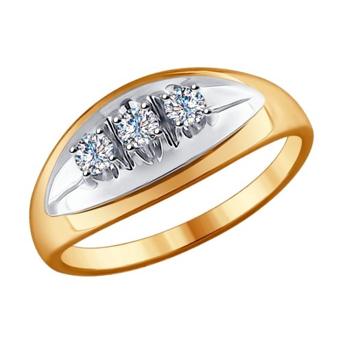 

Кольцо из золота с бриллиантом р. 17 Yahont 144117, 144117