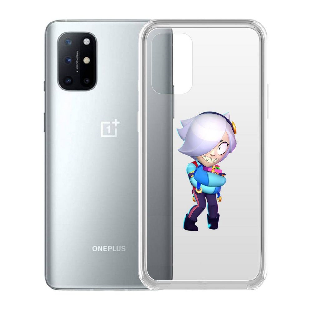 

Чехол-накладка Brawl Stars-Колетт для OnePlus 8T, Прозрачный