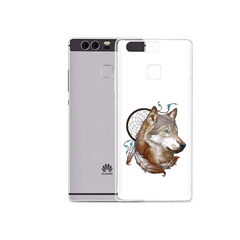 

Чехол MyPads Tocco для Huawei P9 Plus волк и ловец снов (PT31455.54.269), Прозрачный, Tocco