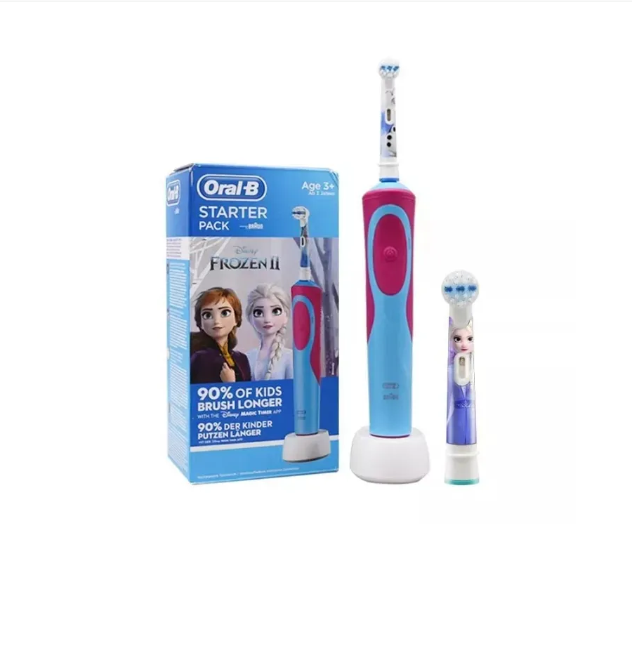 Электрическая зубная щетка Oral-B Vitality Kids Холодное сердце Starter Pack голубая житейская правда войны смыслов о