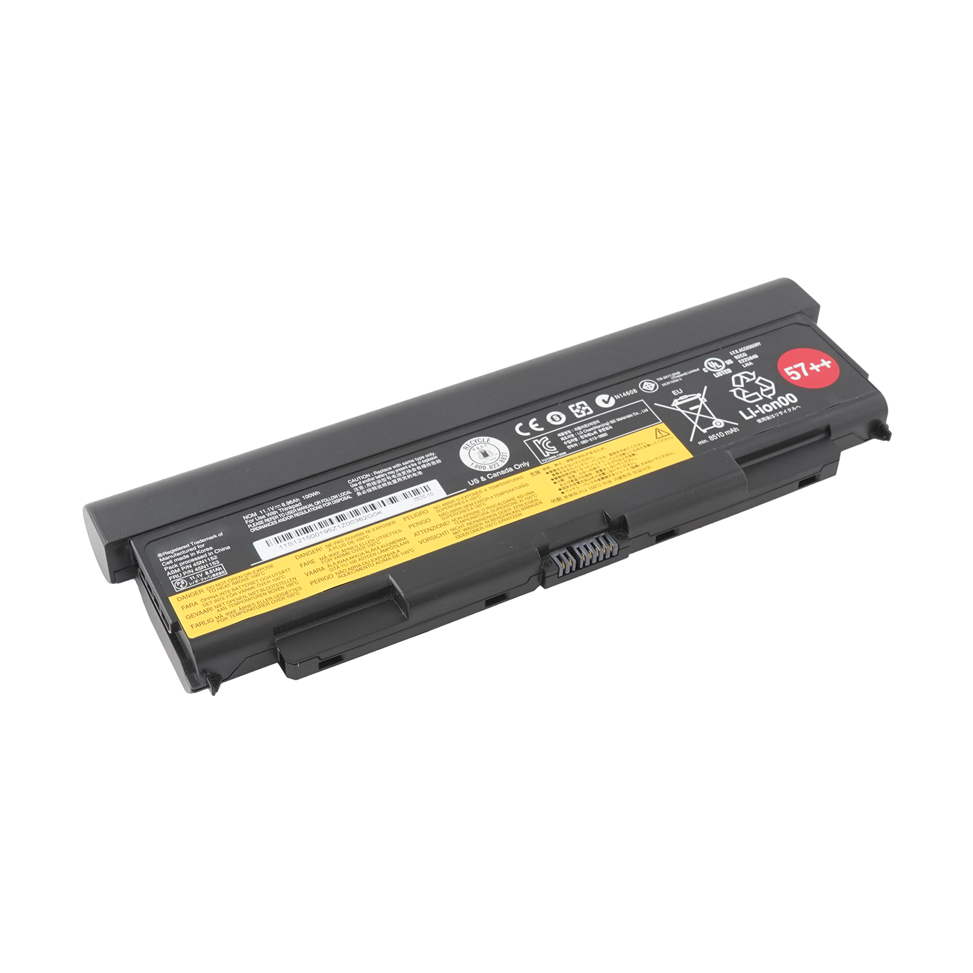 

Аккумулятор 45N1152 для Lenovo ThinkPad T440P и др. 45N1150, 0C52864, 0C52863, 45N1152
