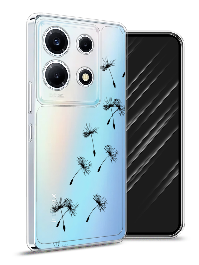 

Чехол Awog на Infinix Note 30 VIP "Летящие одуванчики", Черный, 3104750-8