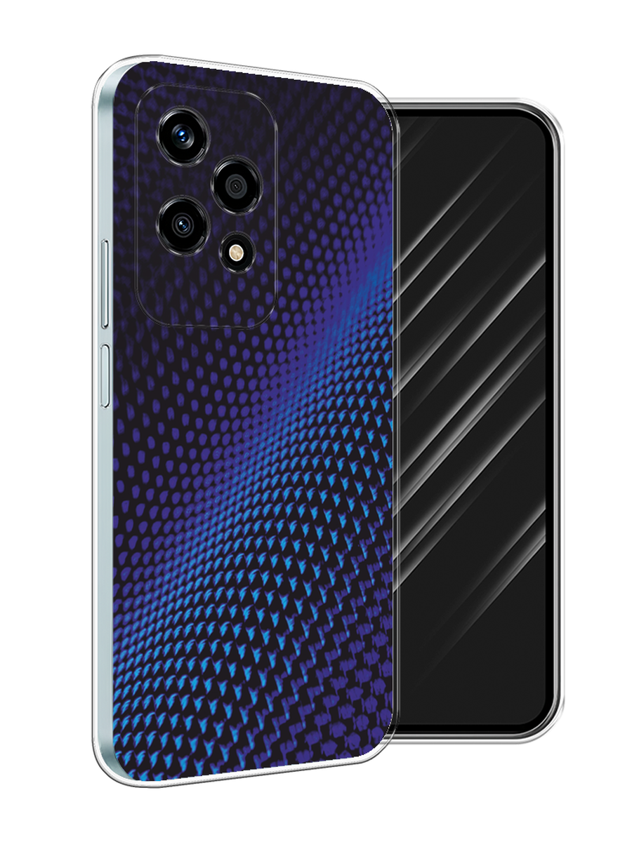 

Чехол Awog на Honor 200 Lite "Синий карбон", Черный;синий, 6124650-1