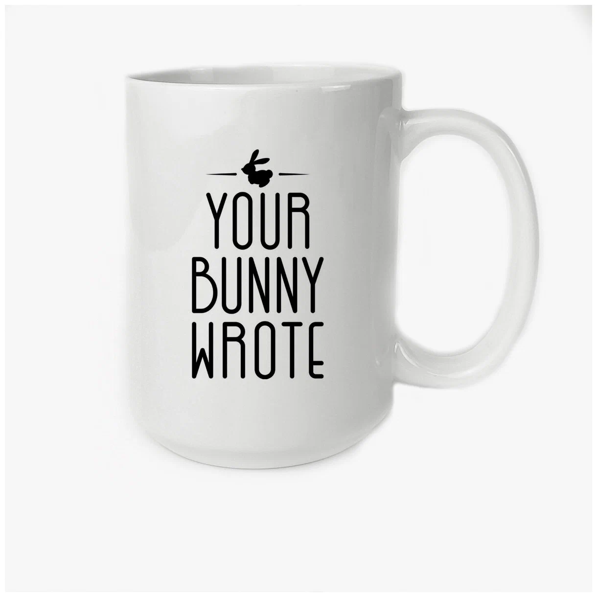 

Кружка CoolPodarok Your Bunny Wrote