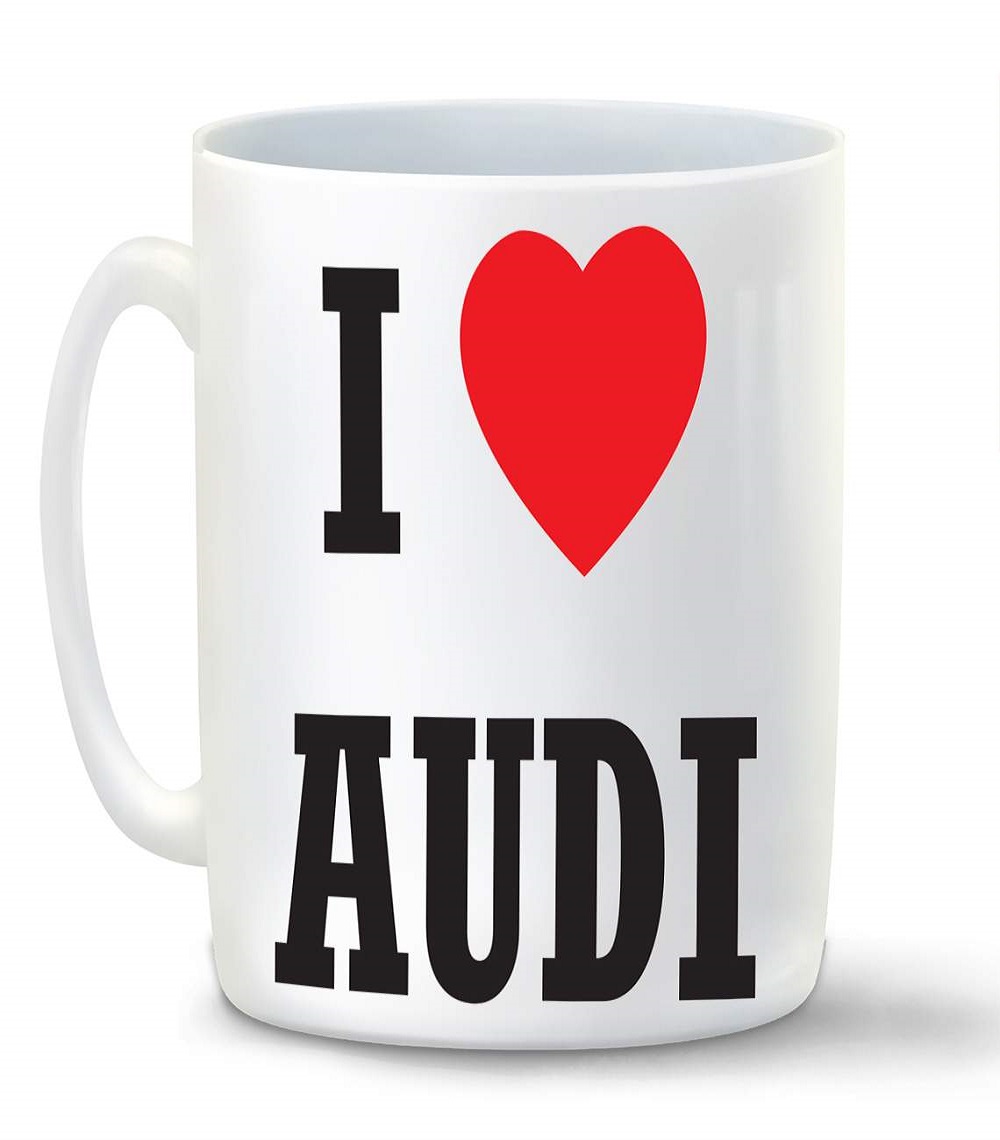 

Кружка CoolPodarok Авто I love audi