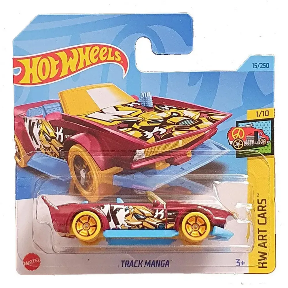 Машинка Hot Wheels HW Art Cars Track Manga, HKK15-N521 hot wheels meandering race track 5 lane race track becomes other can be combined in sets 1 pcs car included