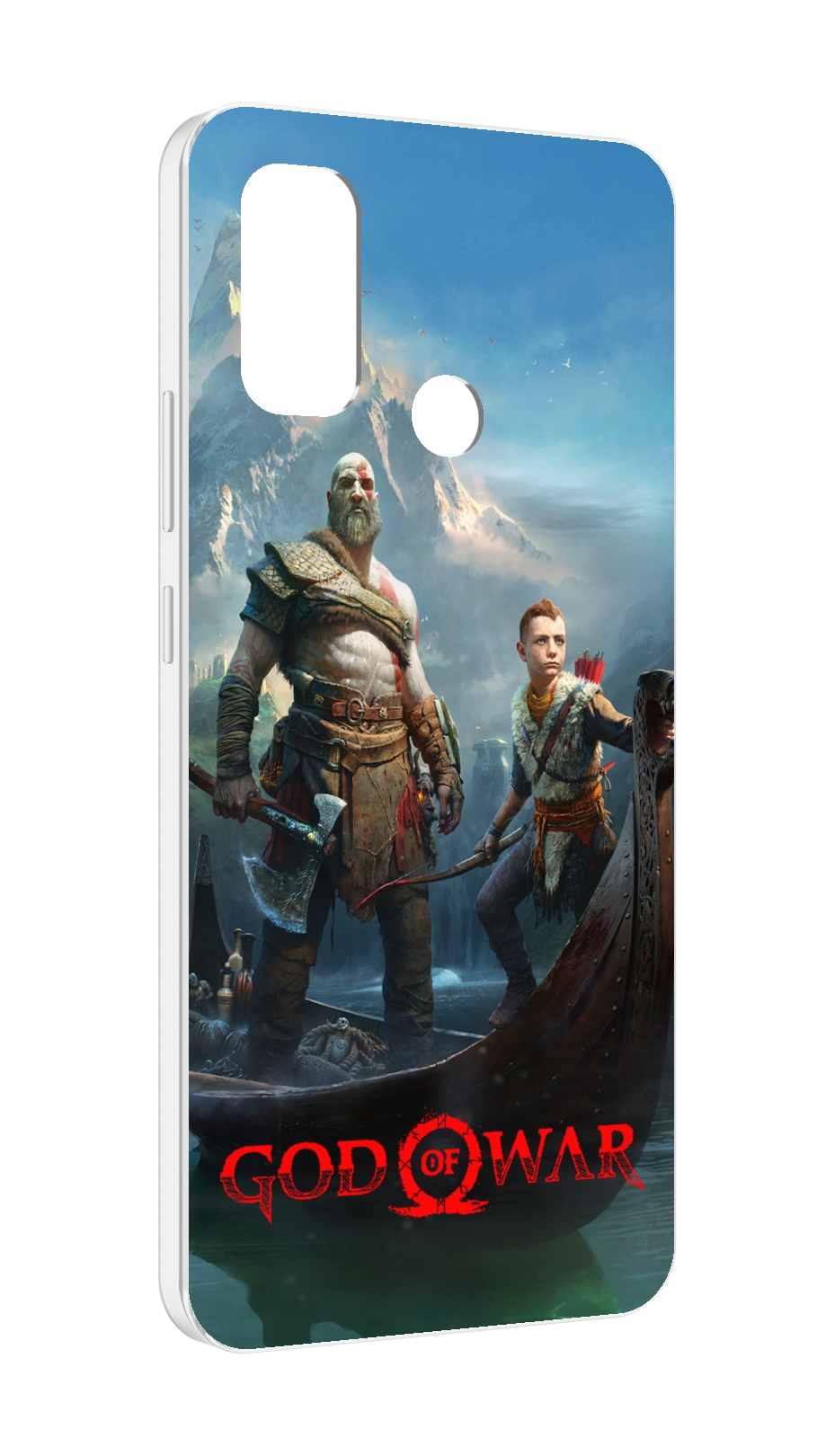 

Чехол MyPads God Of War Кратос Атрей для UleFone Note 10P/Note 10, Прозрачный, Tocco