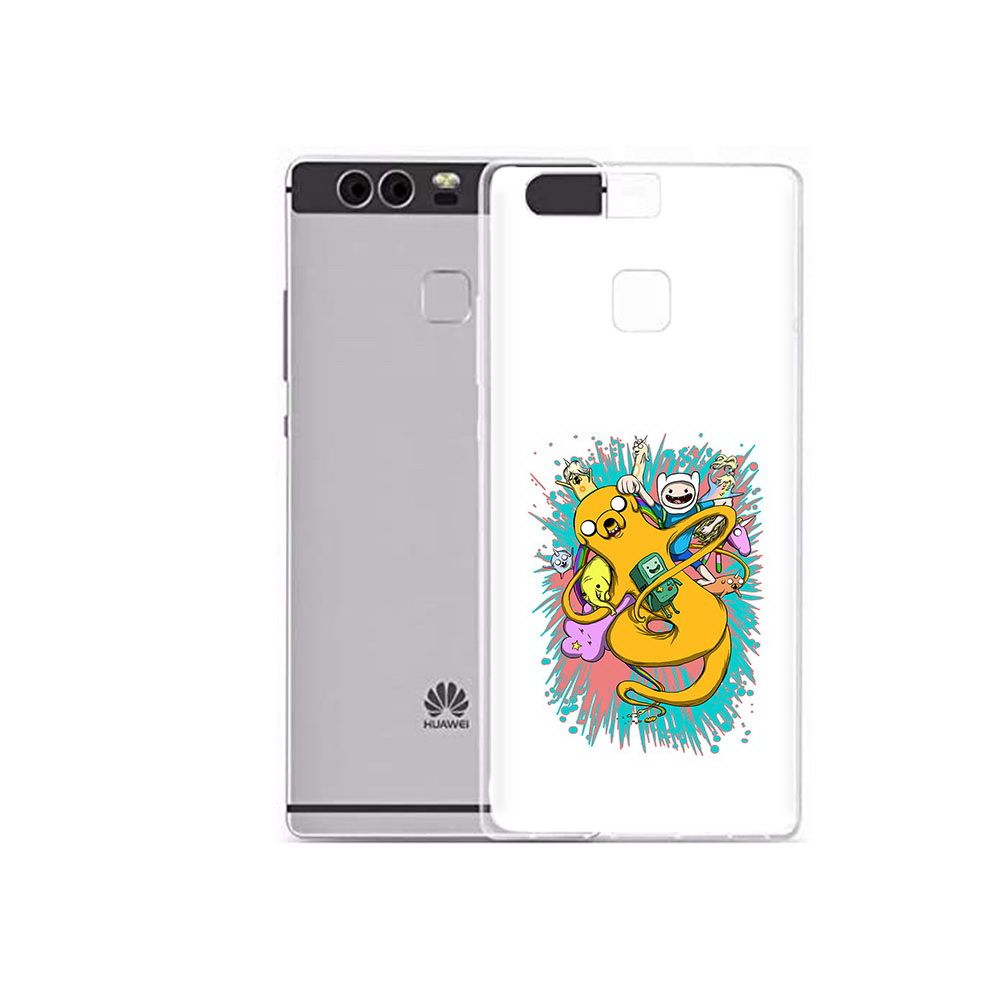 

Чехол MyPads Tocco для Huawei P9 Plus время приключений рисунок (PT31455.54.276), Прозрачный, Tocco