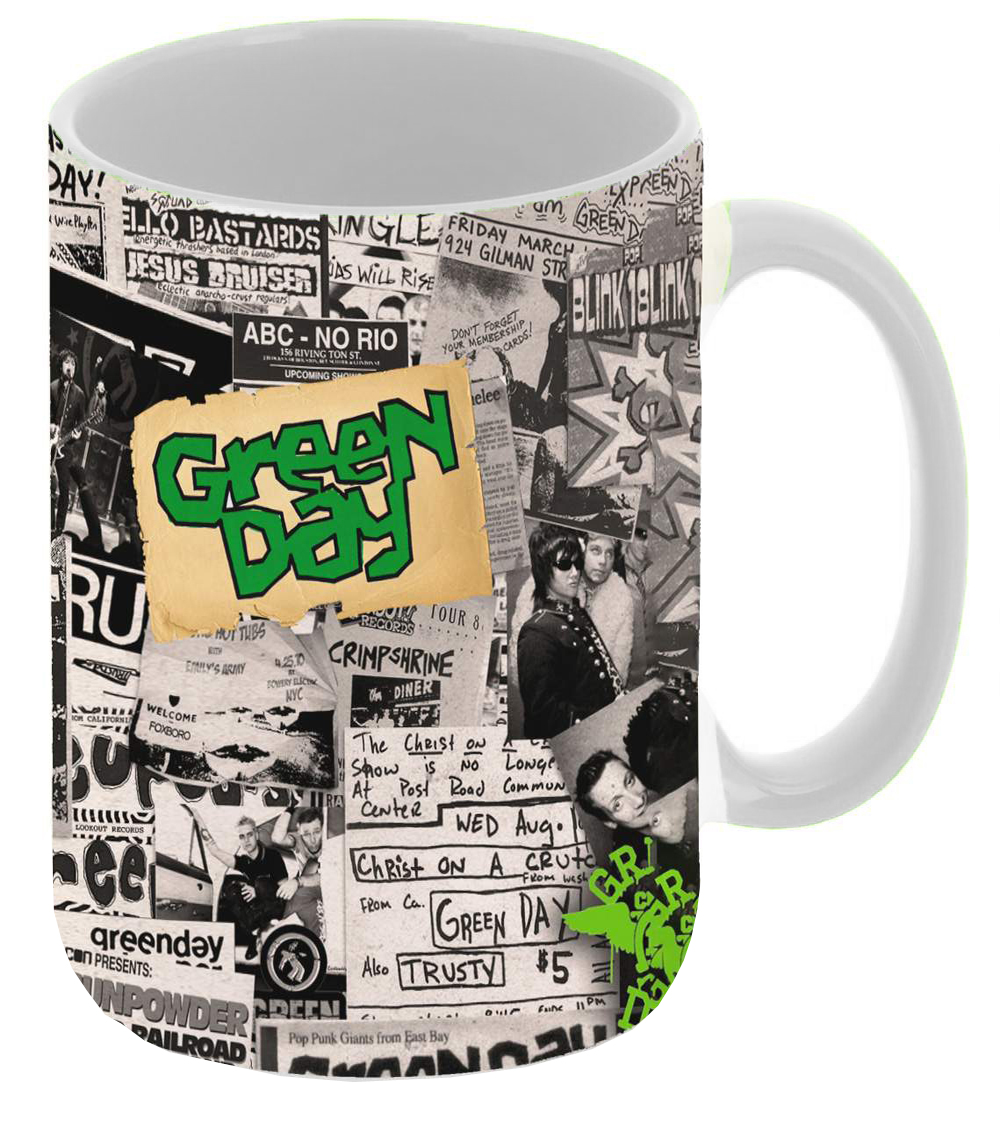 

Кружка CoolPodarok Газета Green day