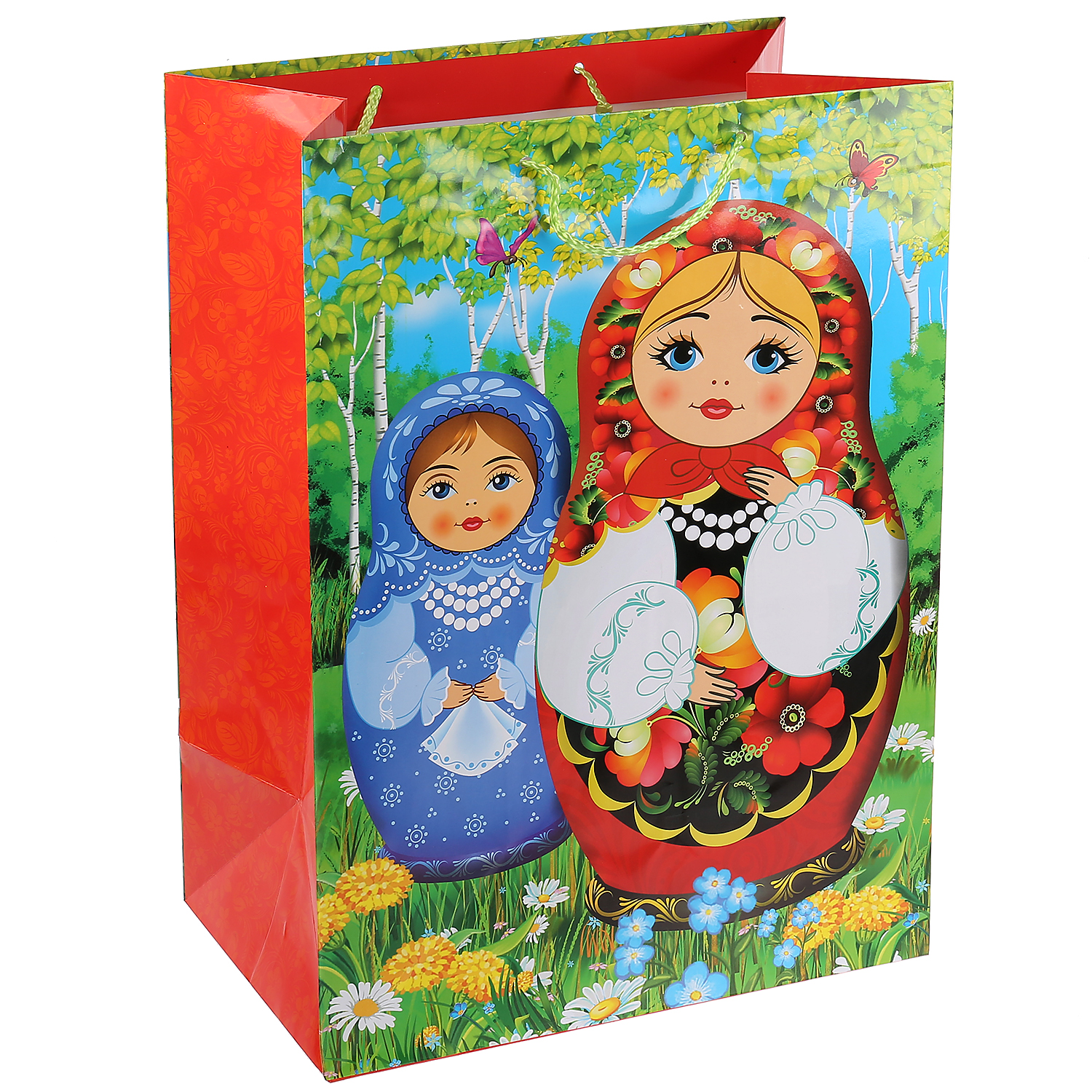 

Подарочный пакет Играем Вместе Матрёшка