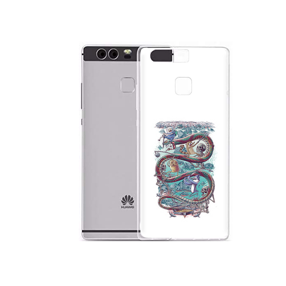 

Чехол MyPads Tocco для Huawei P9 Plus время приключений страшилка (PT31455.54.280), Прозрачный, Tocco