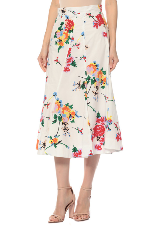 

Юбка женская SPORTMAX CODE 674-SPC71010584 белая 40, Белый, 674-SPC71010584