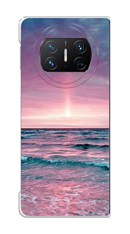 

Чехол на Huawei Mate X3 "Восход 3", Розовый;голубой, 6122450-1