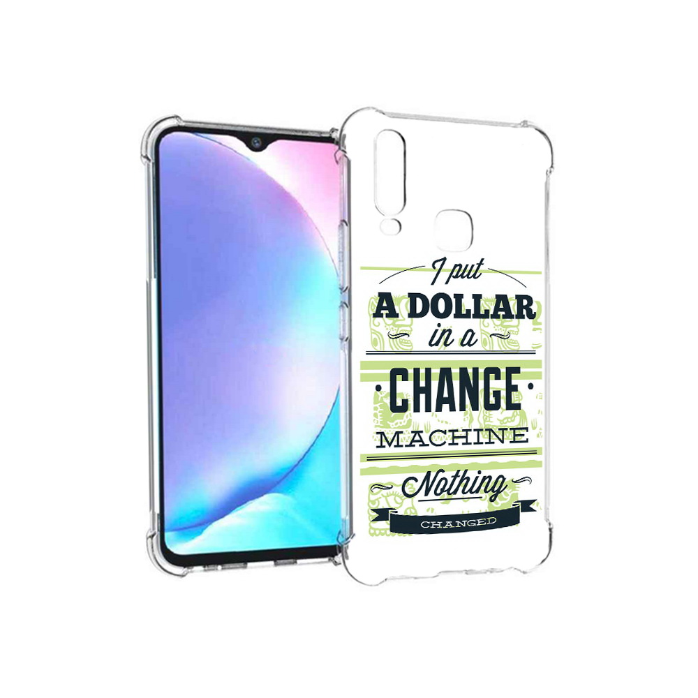 

Чехол MyPads Tocco для Vivo Y17 доллар надпись (PT136369.382.336), Tocco