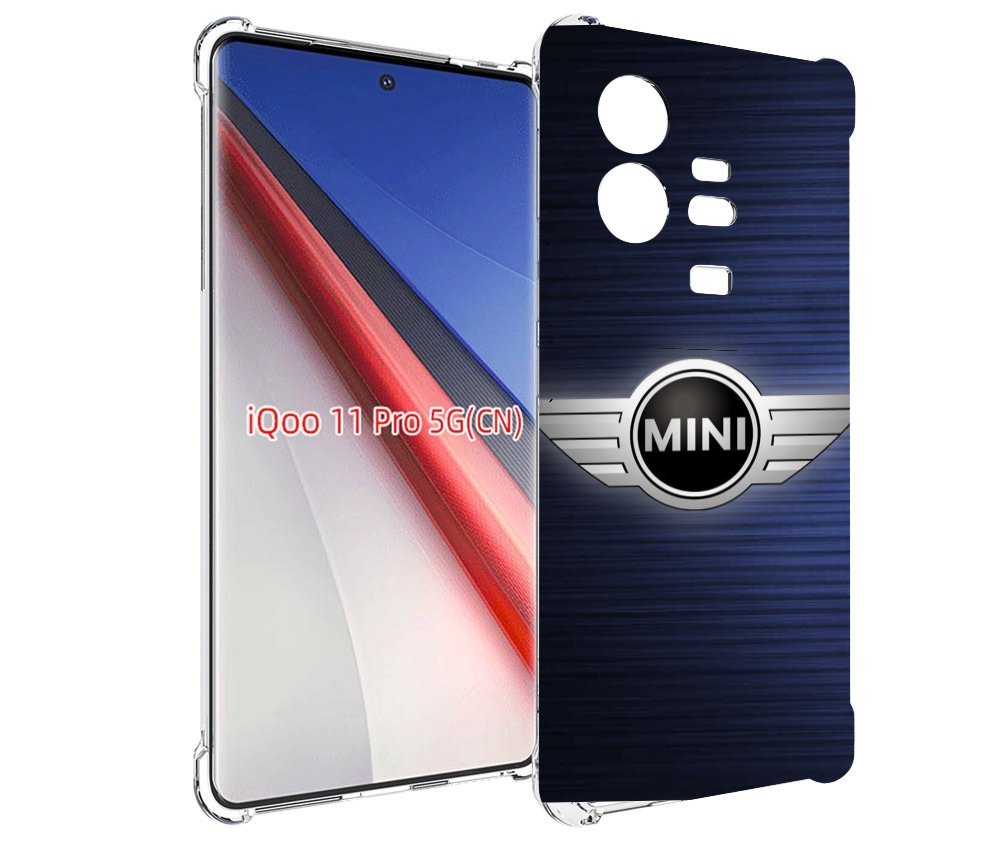 

Чехол бампер MyPads мини-mini-2 (2) мужской для Vivo iQOO 11 Pro..., Прозрачный, Tocco