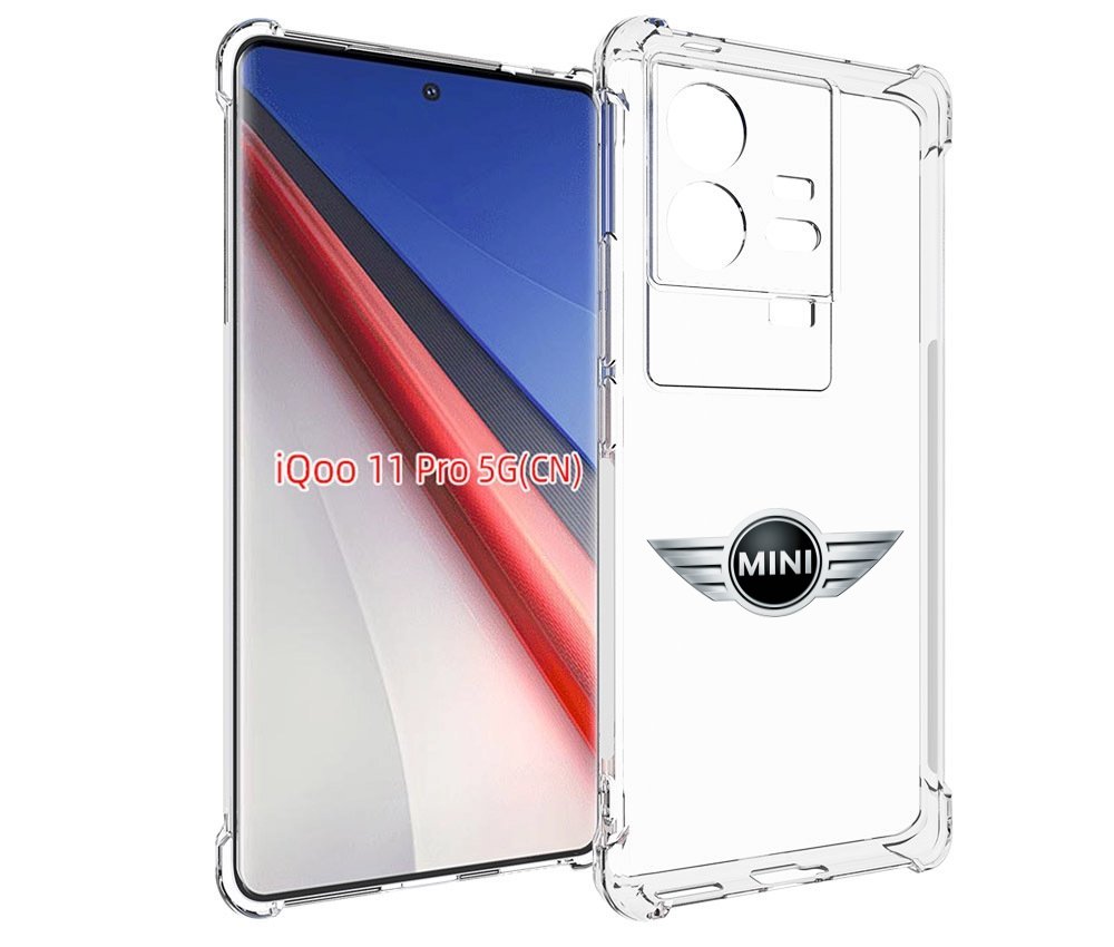 Чехол бампер MyPads мини-mini-5 для Vivo iQOO 11 Pro противоударный