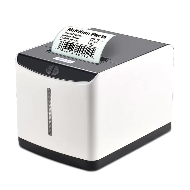 

Термопринтер Xprinter v2 белый, черный (365B v2 bt + 75x120x300), v2